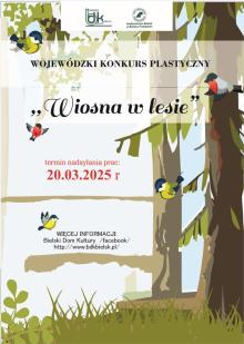 Konkurs "Wiosna w lesie"